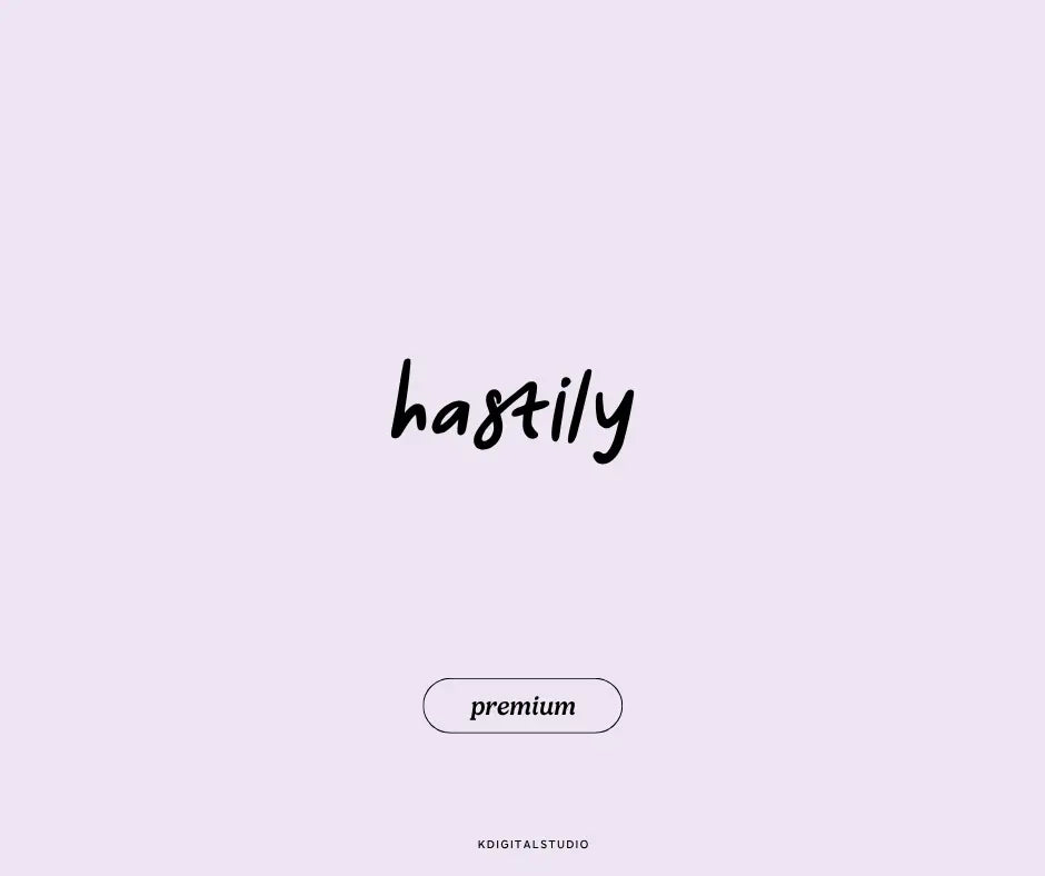 Handwritten Fonts You're Sure to Love! KDigitalStudio