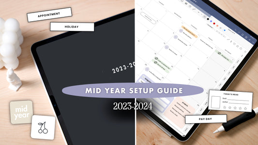 2023-24 Mid-Year Digital Planner Setup Guide