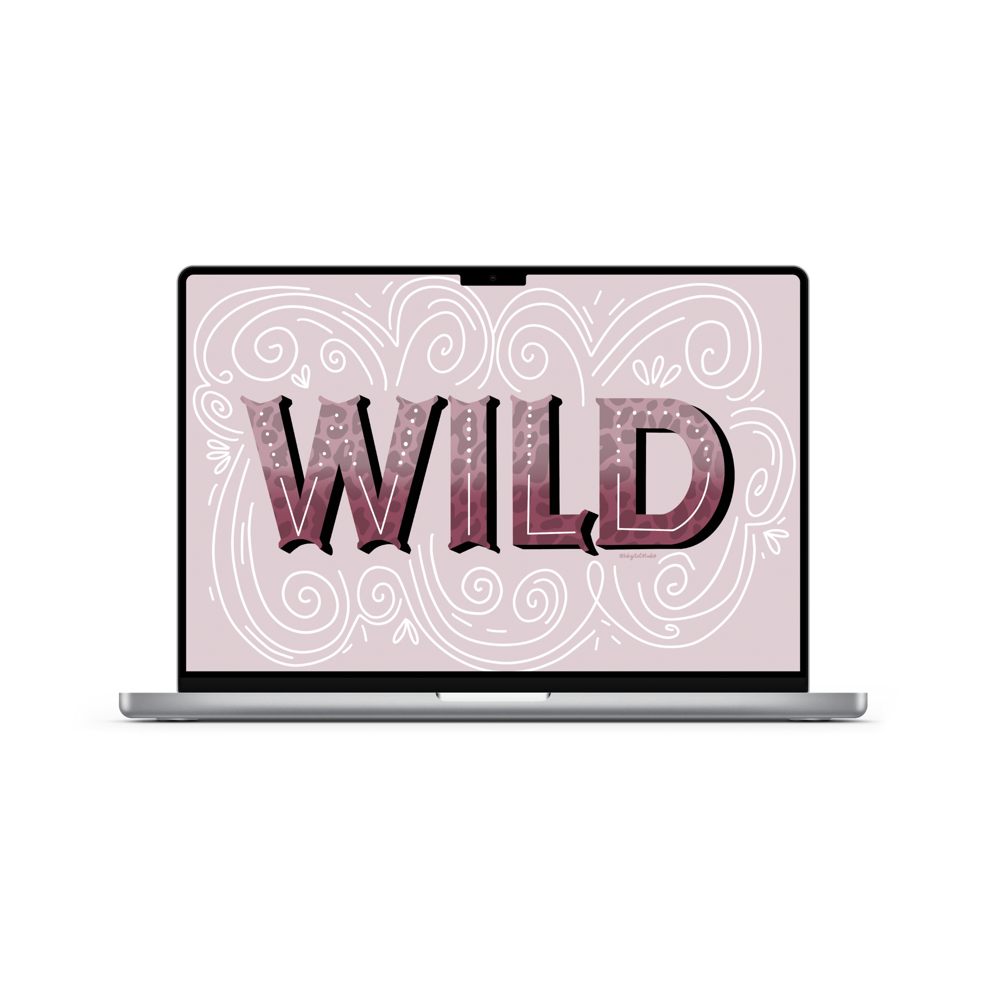 Wild Lettering Wallpaper