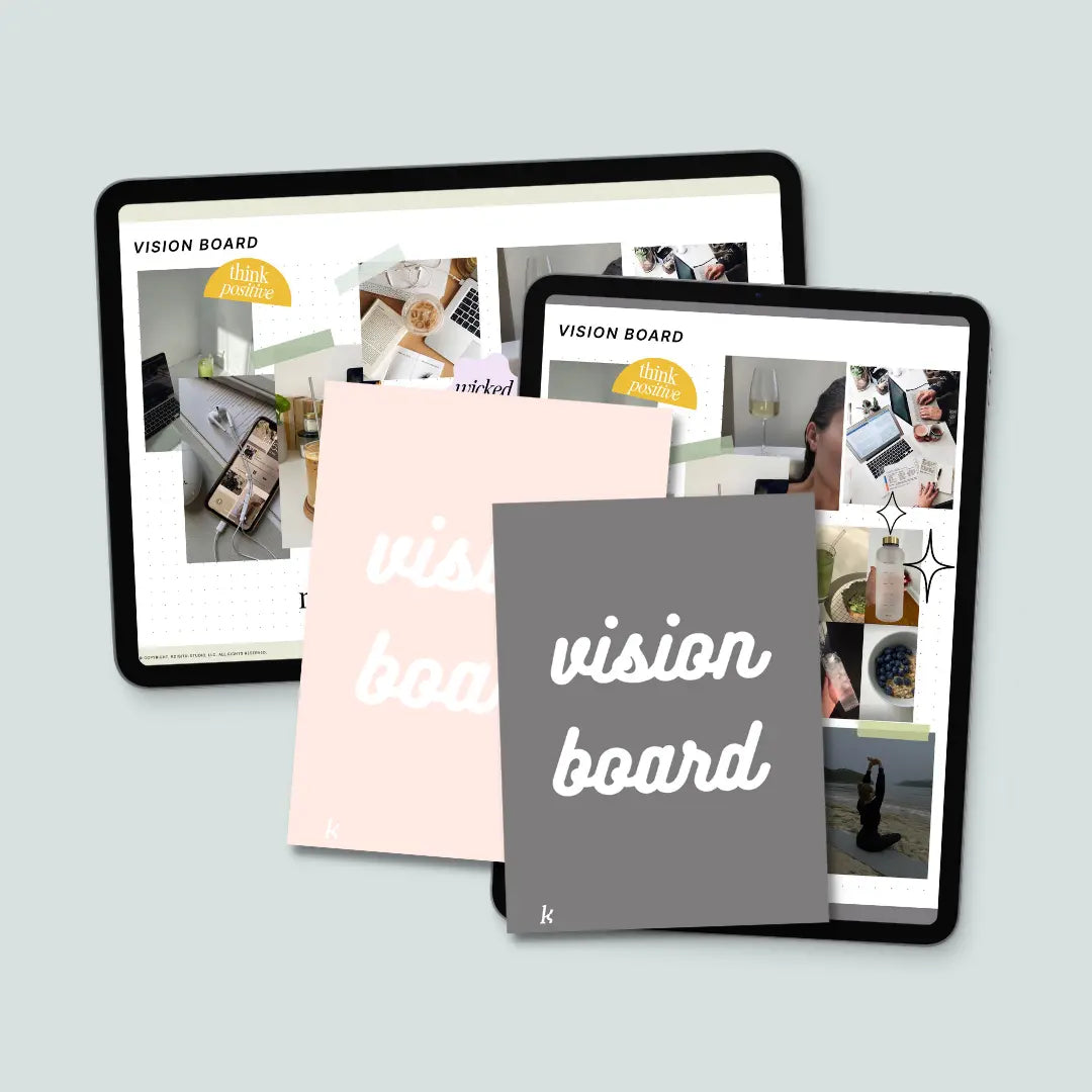 Vision Board Templates KDigitalStudio