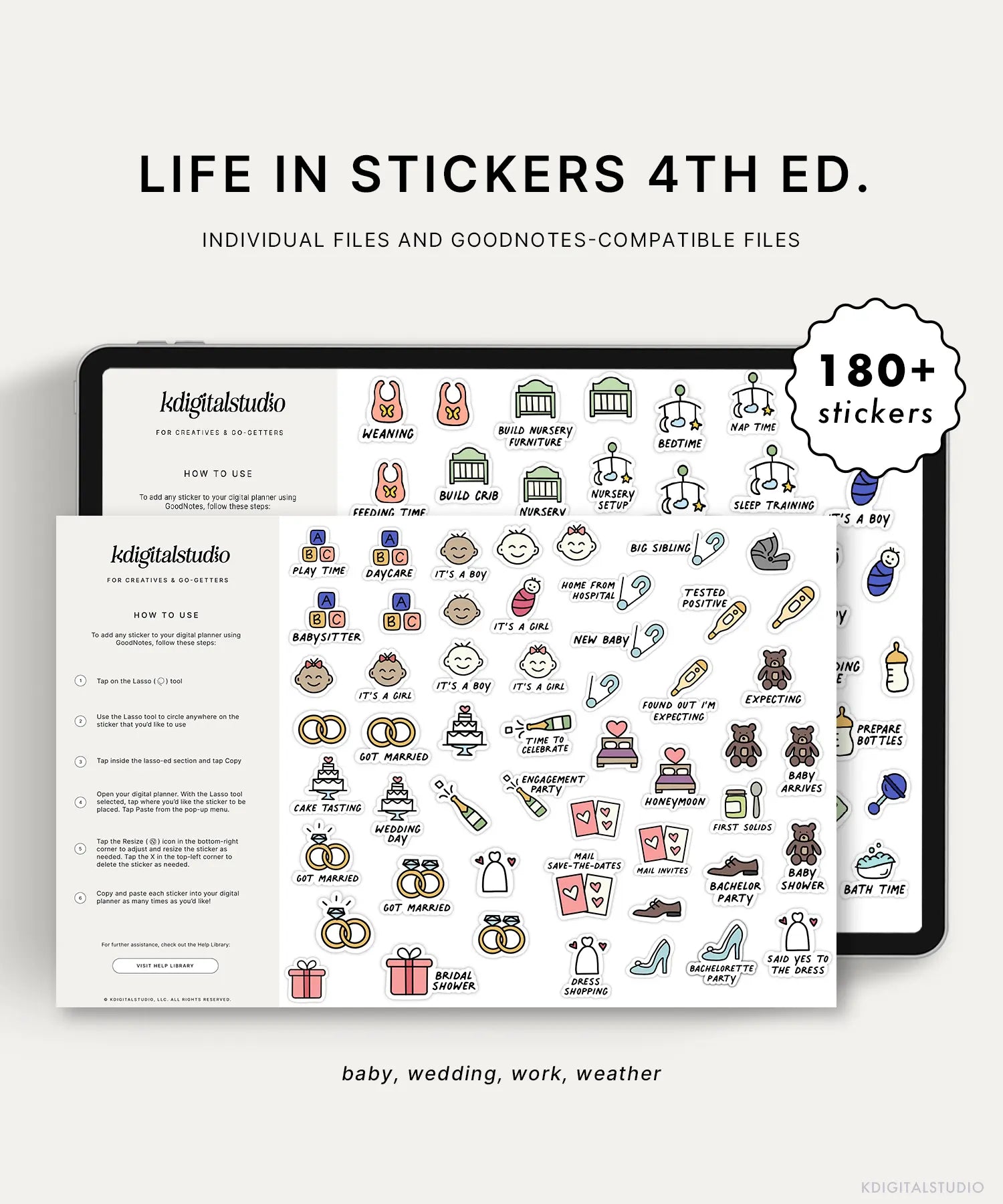 Life in Stickers 4th edition