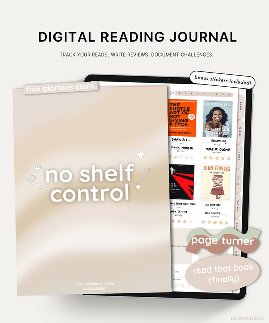 Digital Neutral Reading Journal