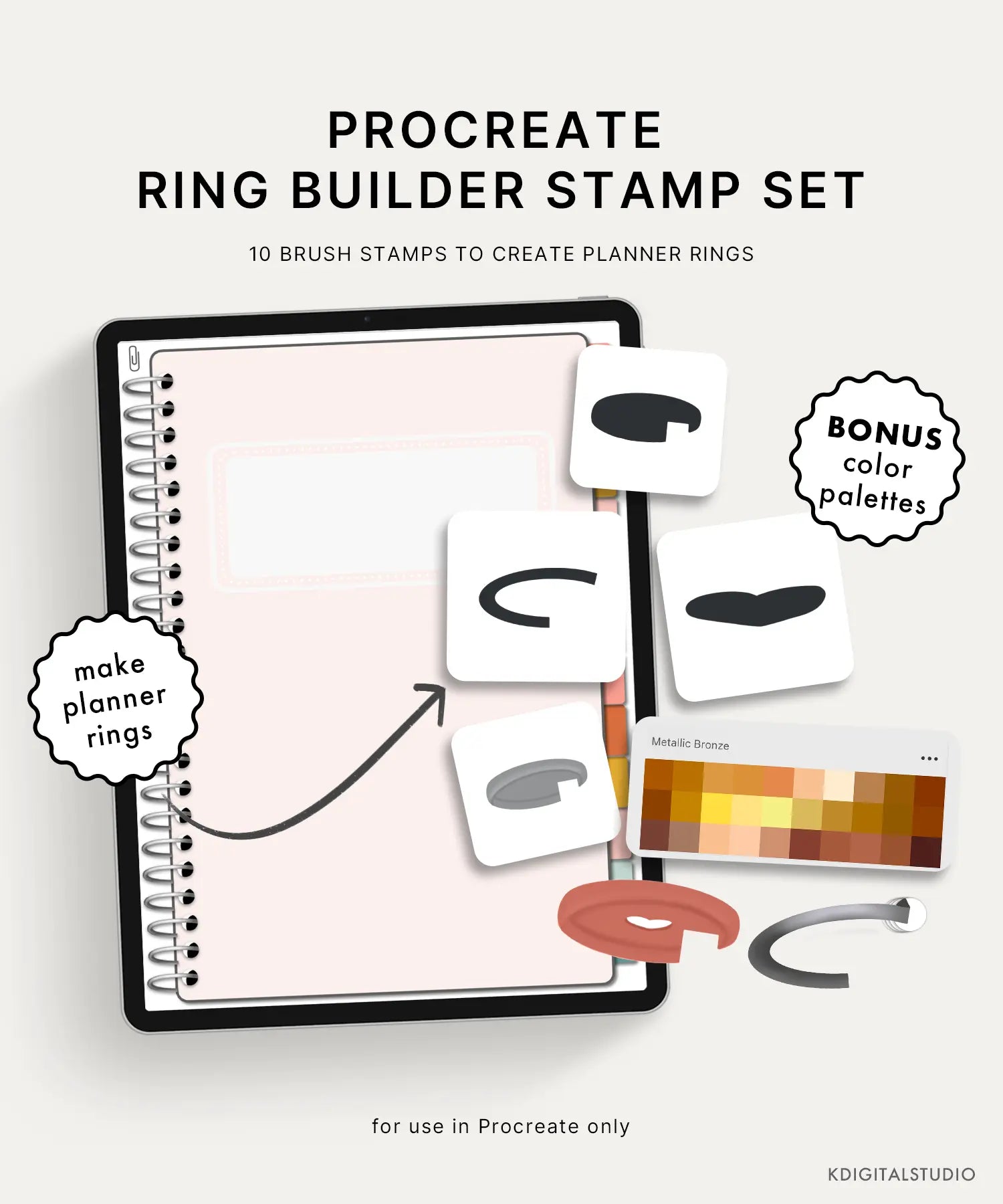 Procreate Ring Builder Set KDigitalStudio
