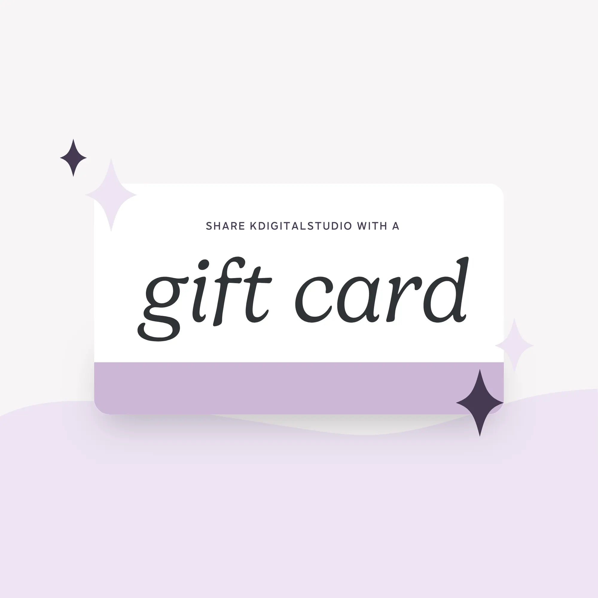 KDigitalStudio Gift Card KDigitalStudio