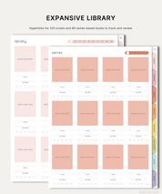 Digital Rainbow Reading Journal