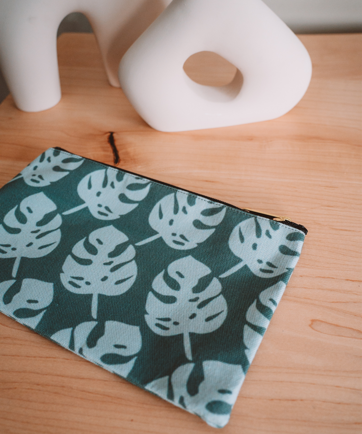 Accessory Pouch Monstera