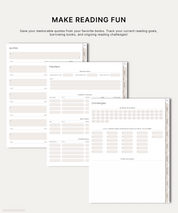 Digital Neutral Reading Journal