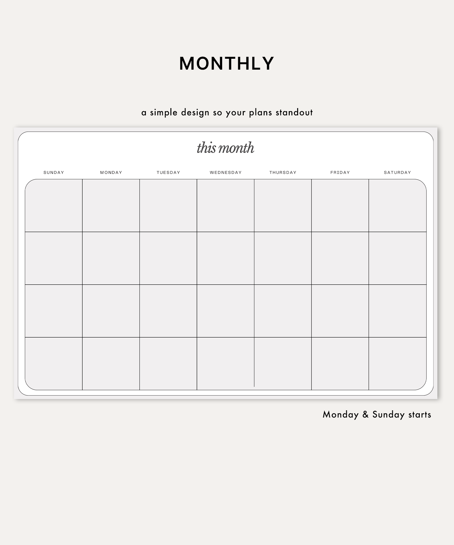 Modern Productivity Templates