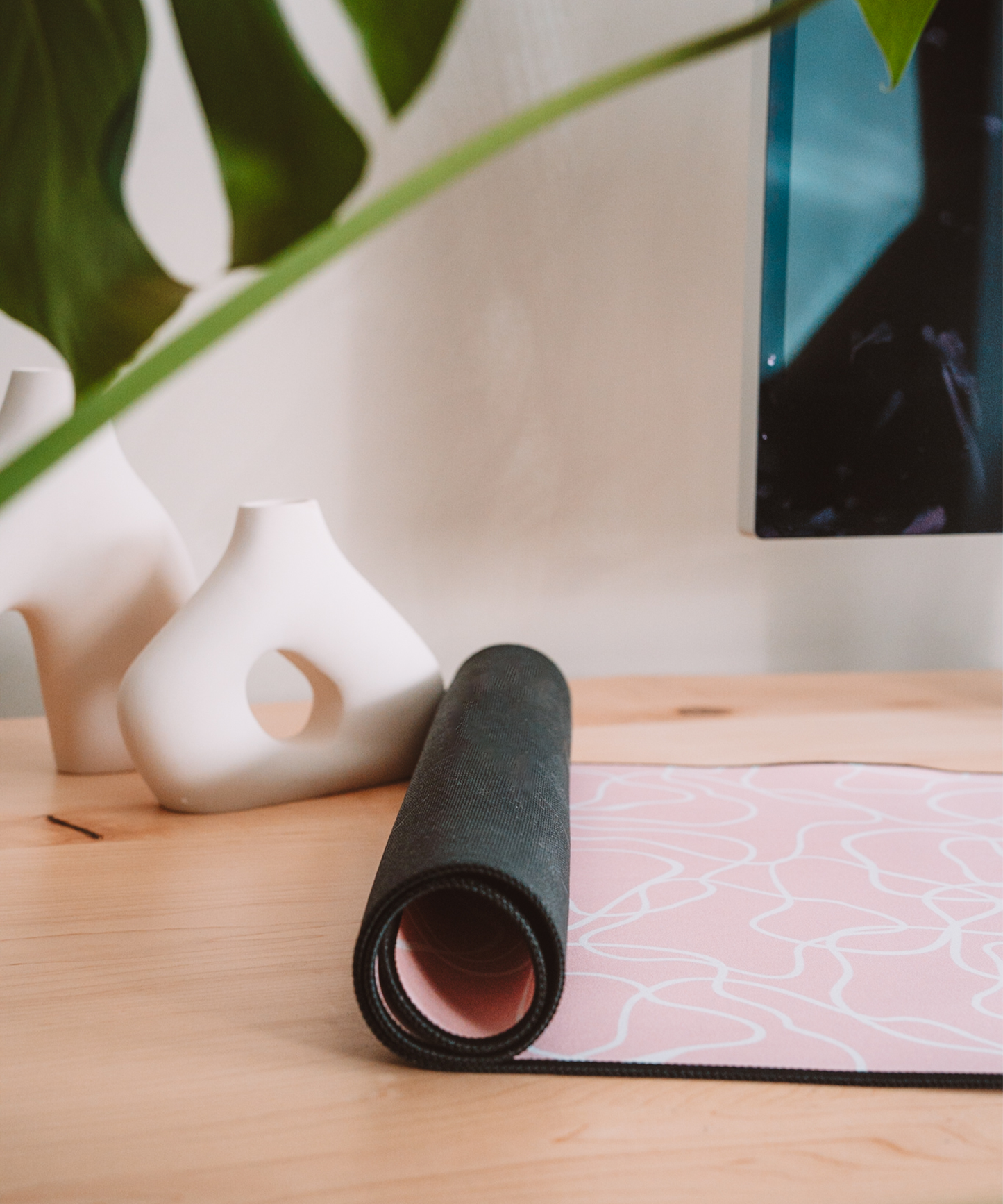 Desk Mat Monstera