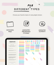 Highlighter Digital Stickers