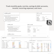 Money Map Notion Pack