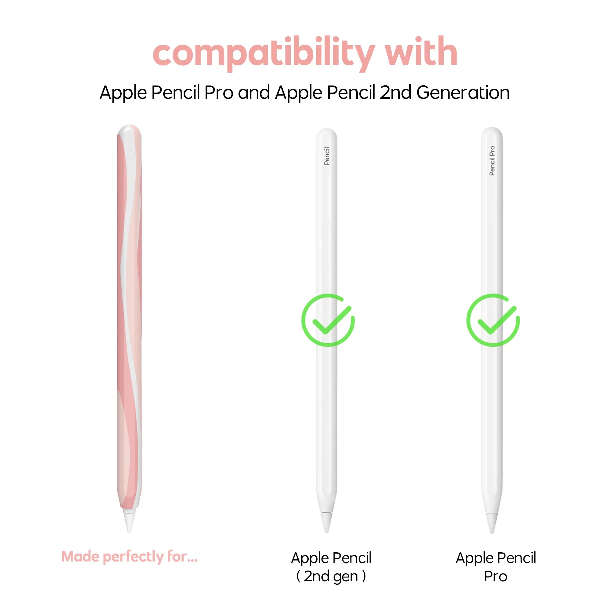 Apple Pencil Sleeve in Dreamy Pink KDigitalStudio