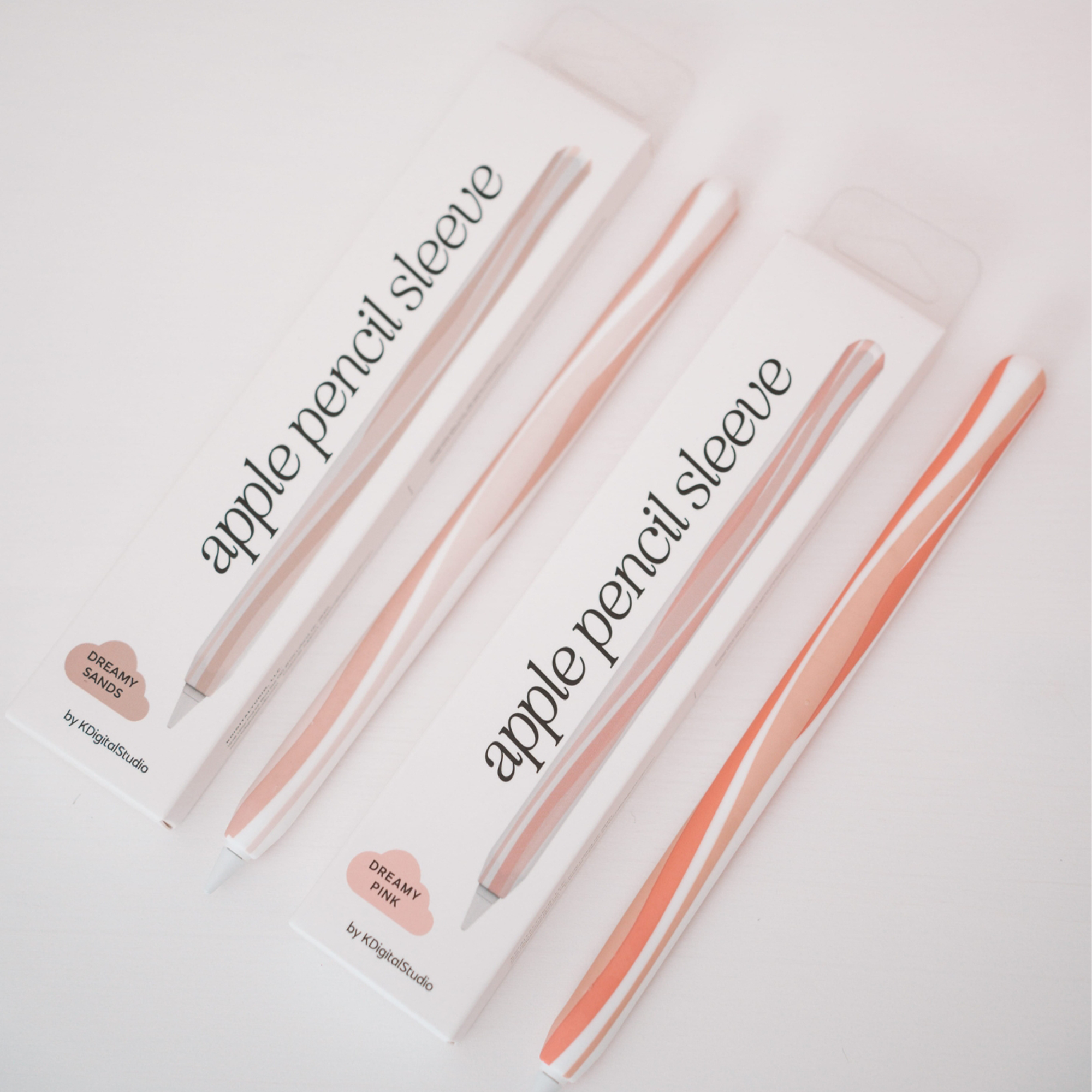 Apple Pencil Sleeve in Dreamy Pink