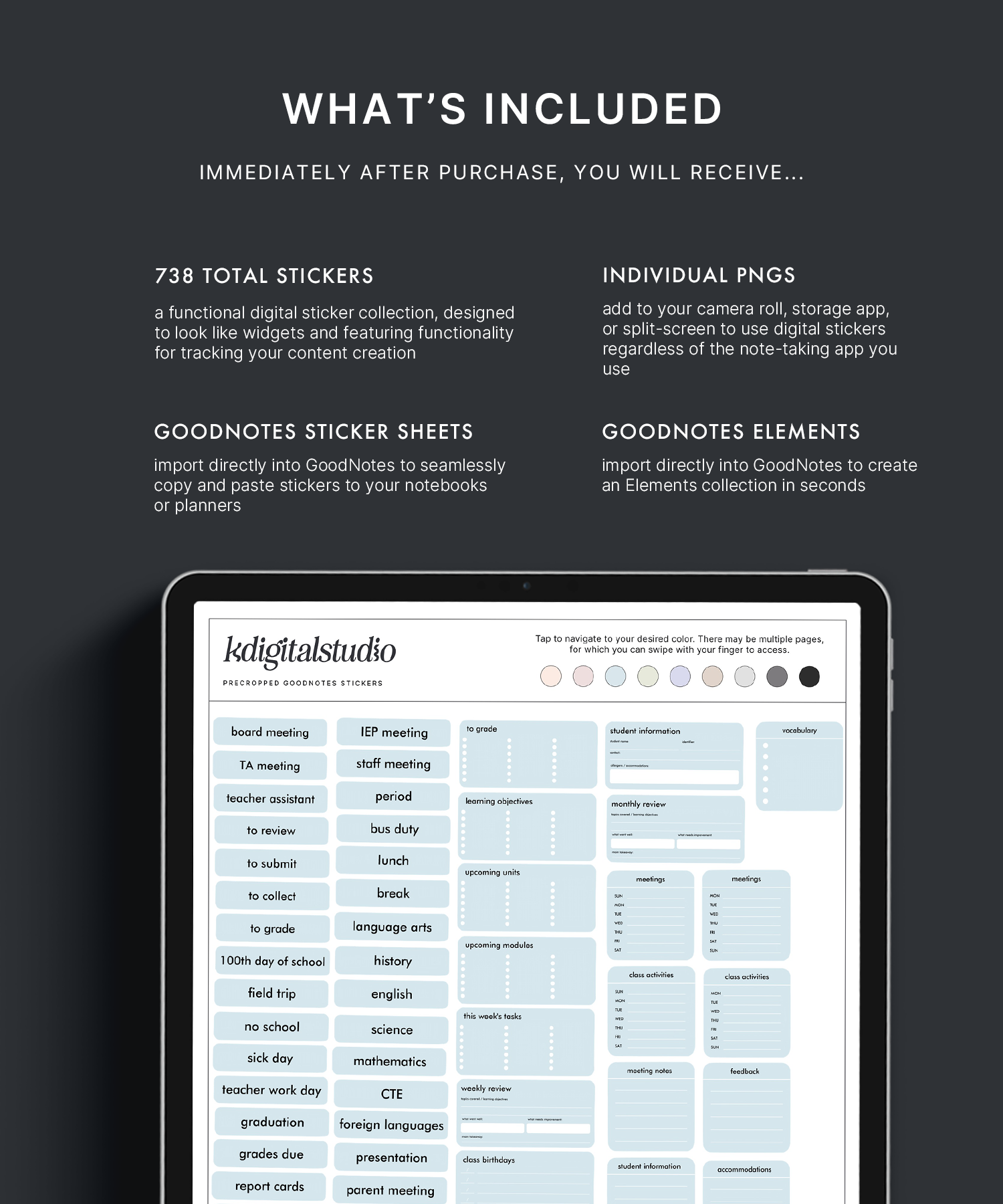 Widgets para profesores