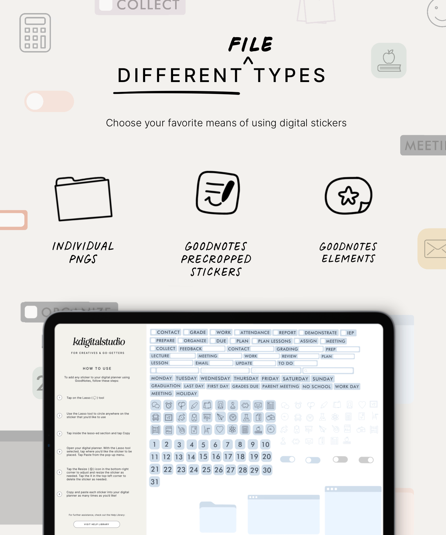 pegatinas profesorOS