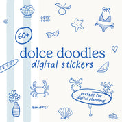 Dolce Doodles Stickers
