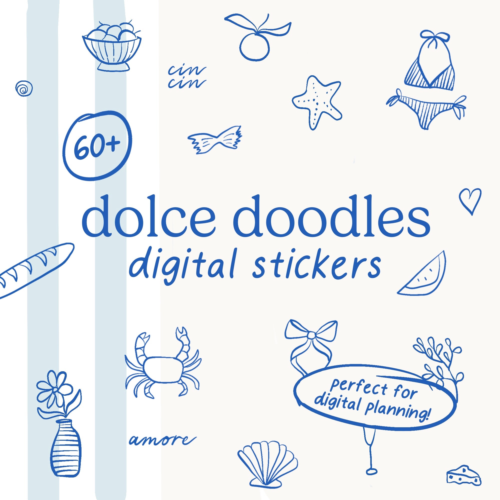 Dolce Doodles Stickers