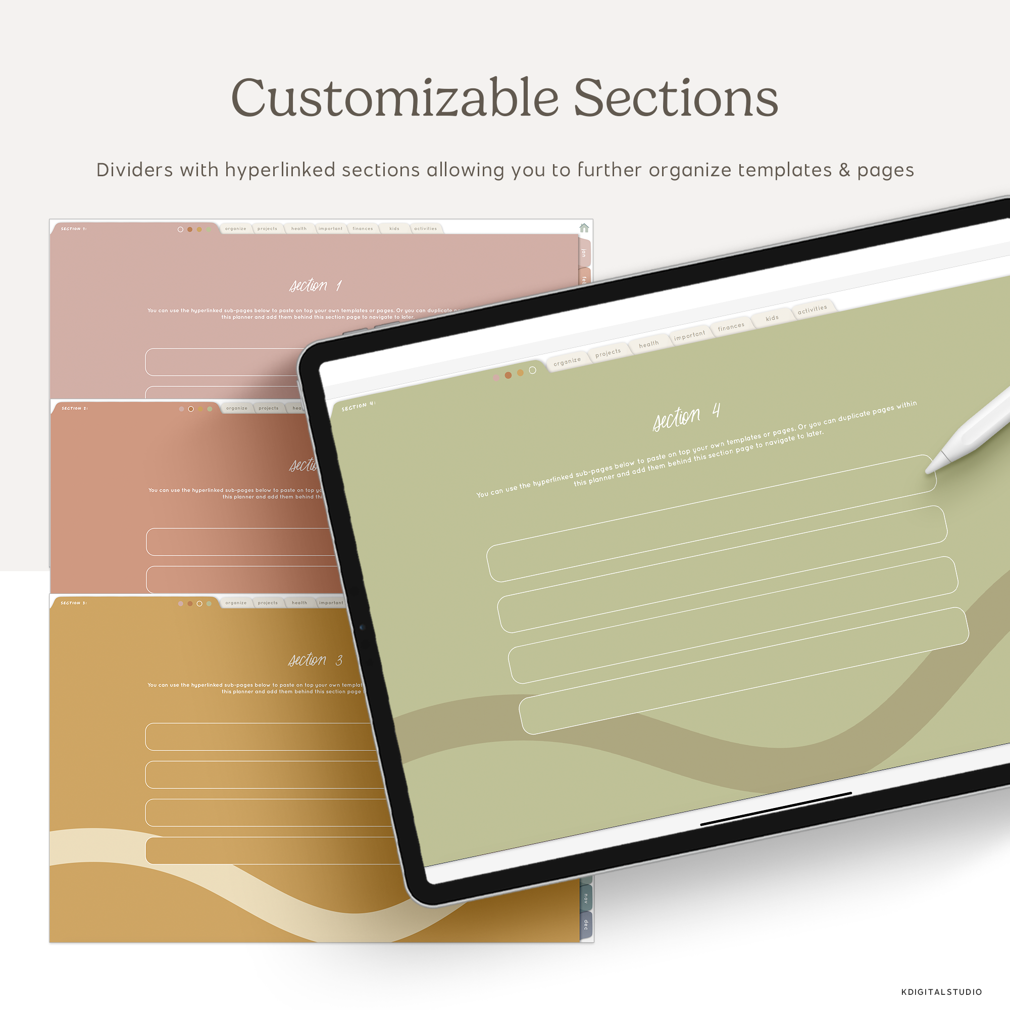 2026 Household Digital Planner