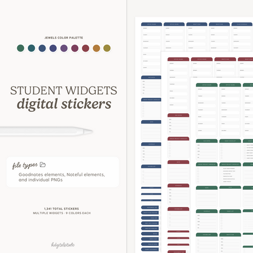Student Widgets in Jewels