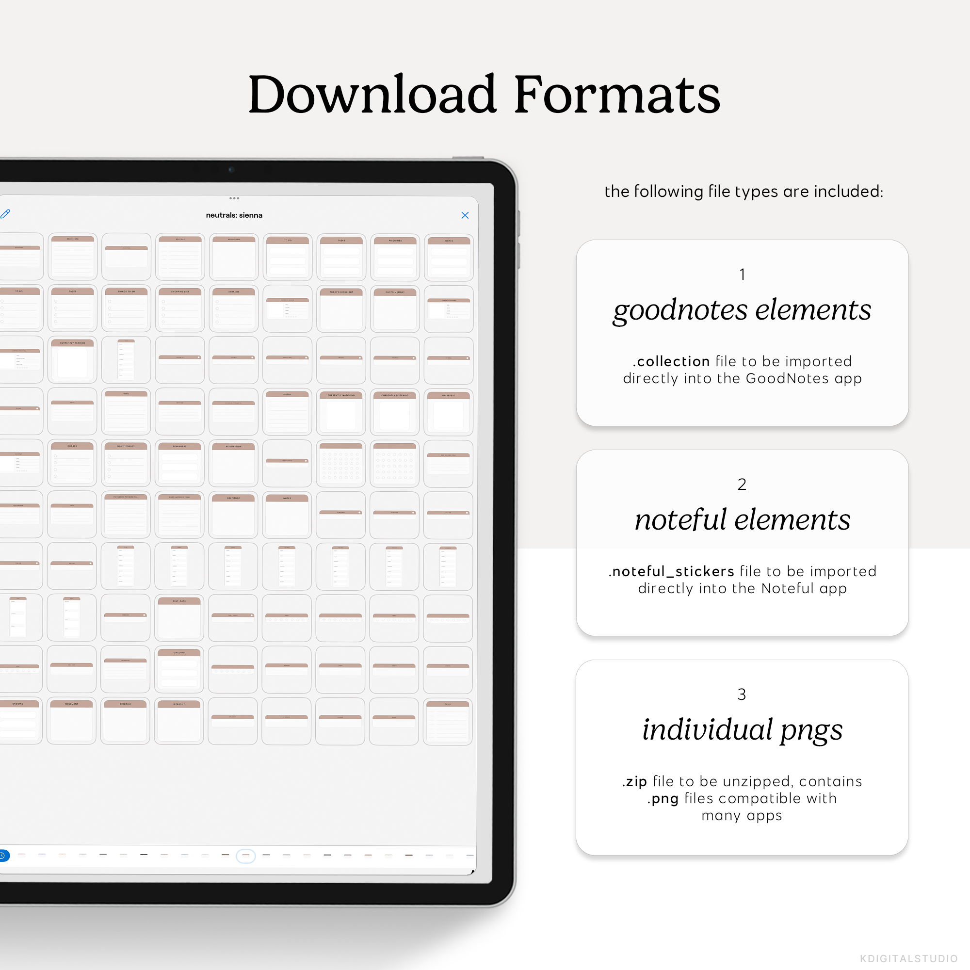 download formats for widgets digital stickers