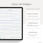 Home Life Widgets in Rainbow Jelly