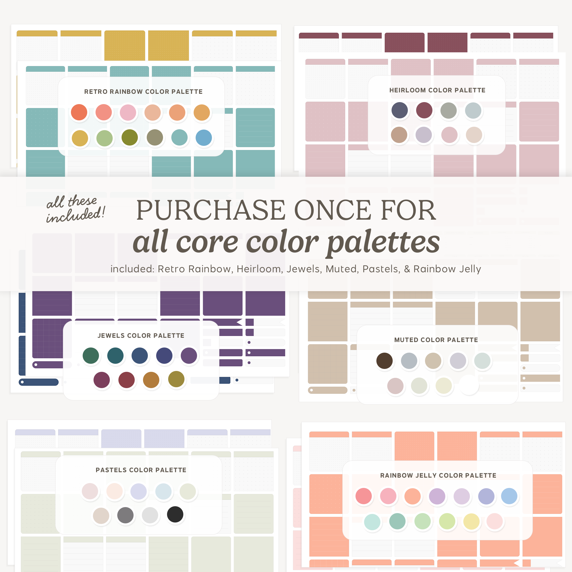 Sticky Notes, Flags, and Tags Sticker BUNDLE KDigitalStudio