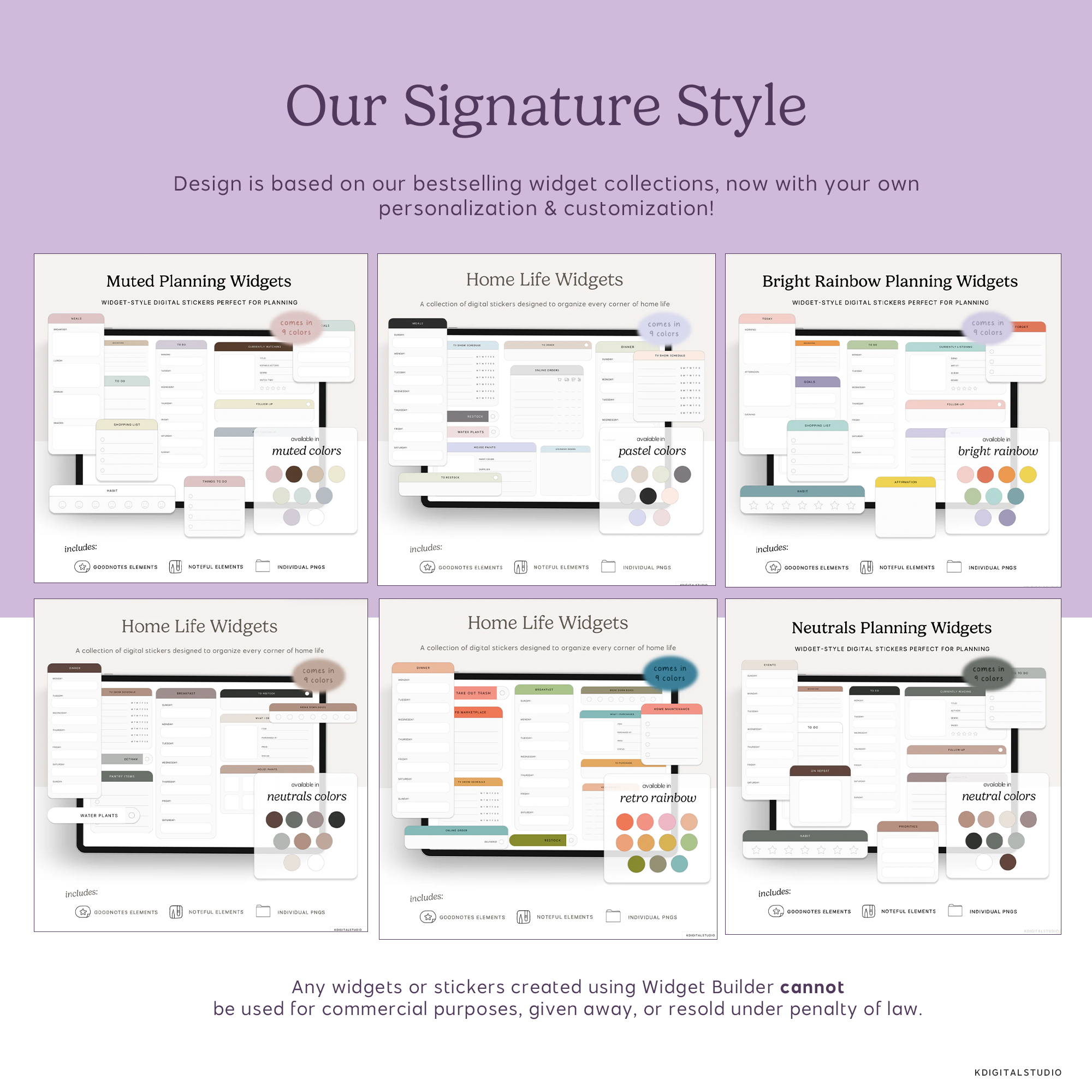 Interactive Widget Builder