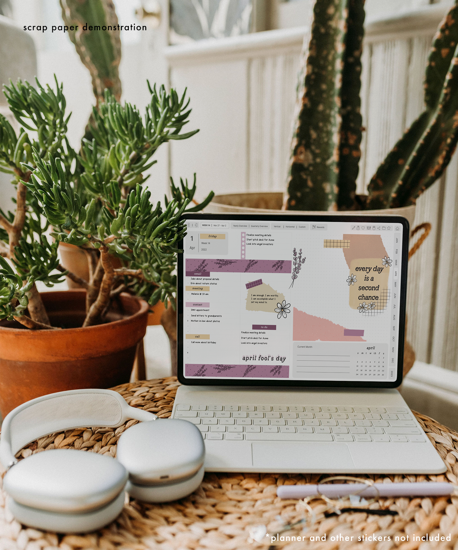 Papel de desecho colorido