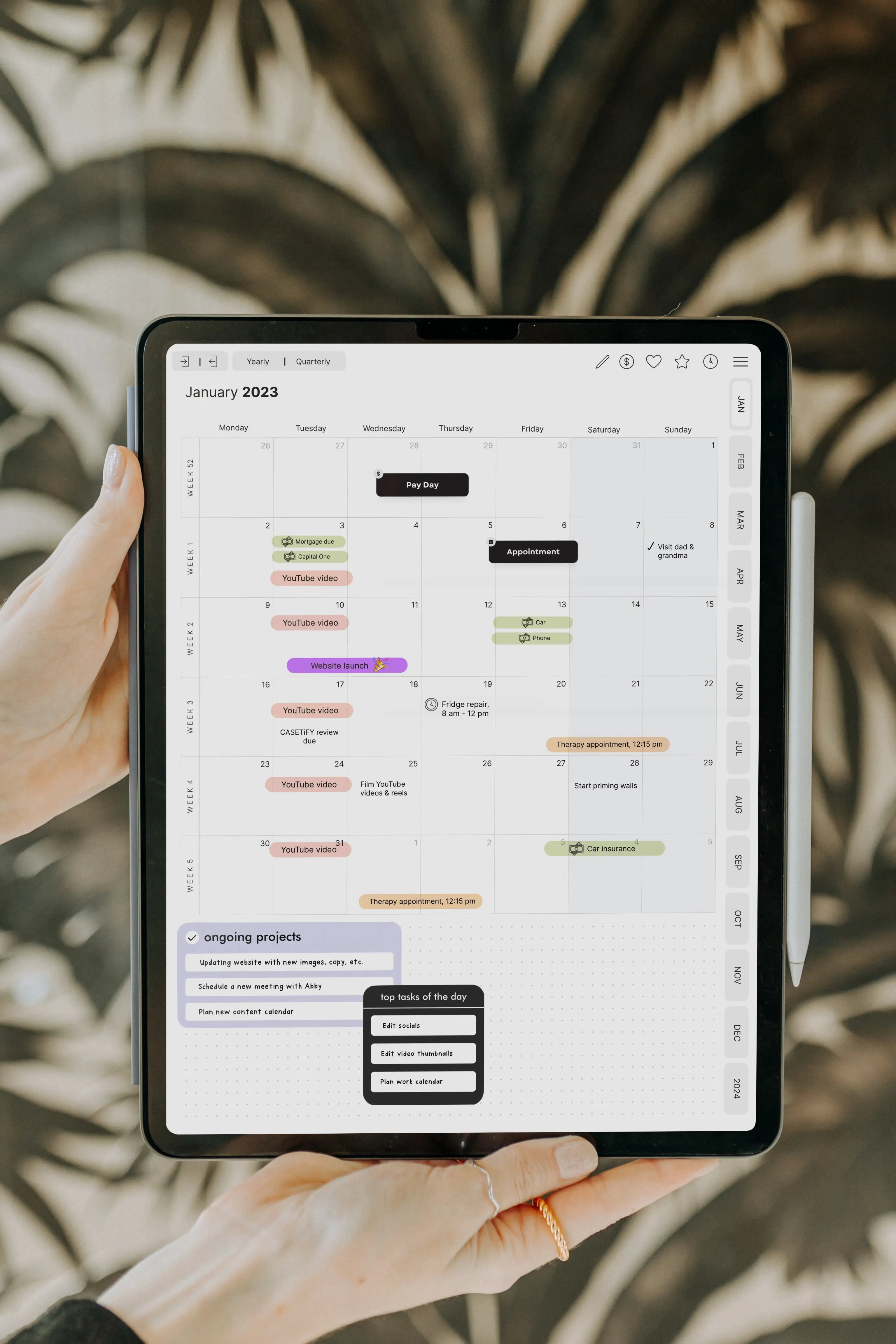 2023 Cyberry Digital Planner KDigitalStudio
