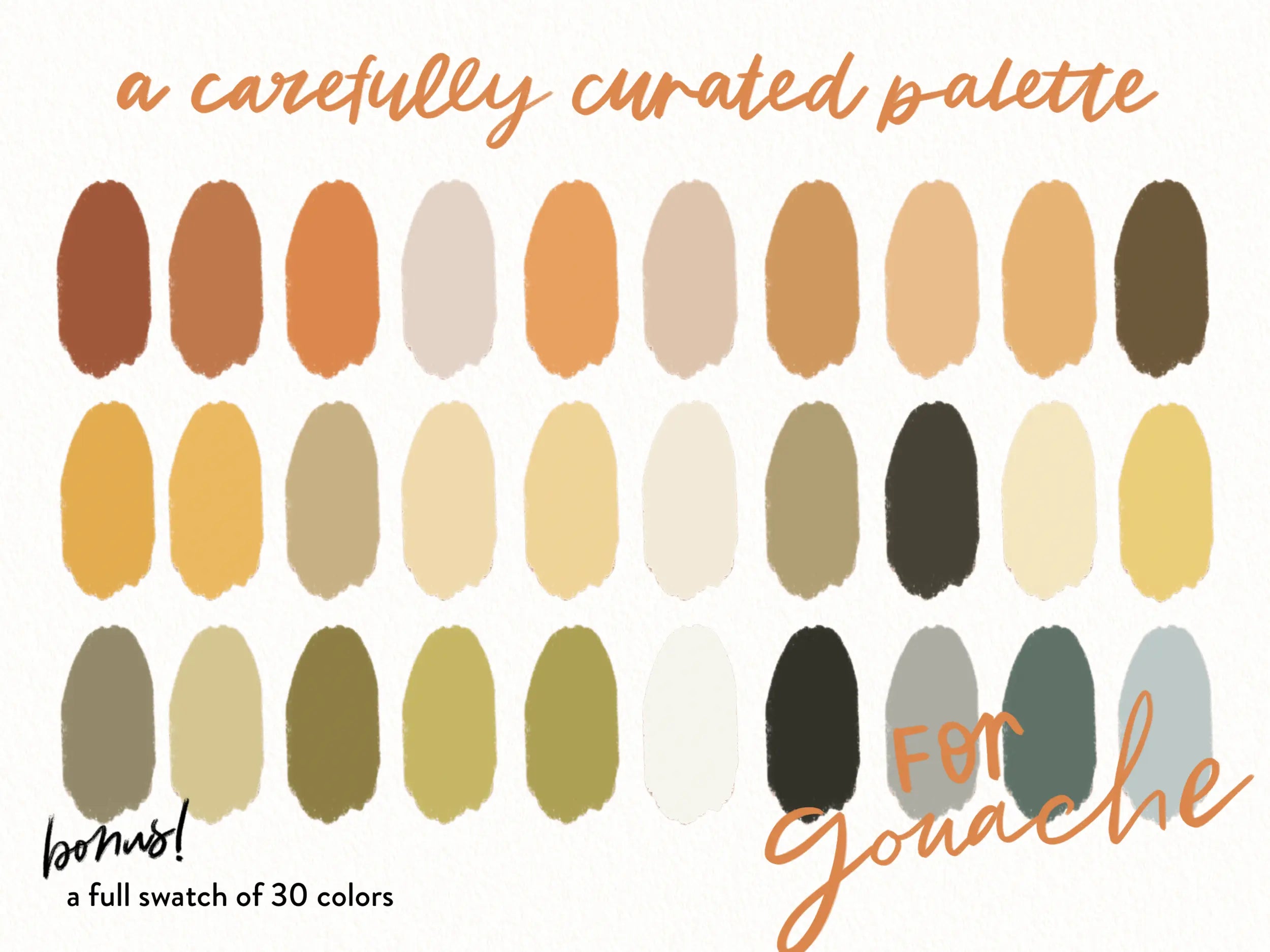 Good Gouache Procreate Brush Set KDigitalStudio