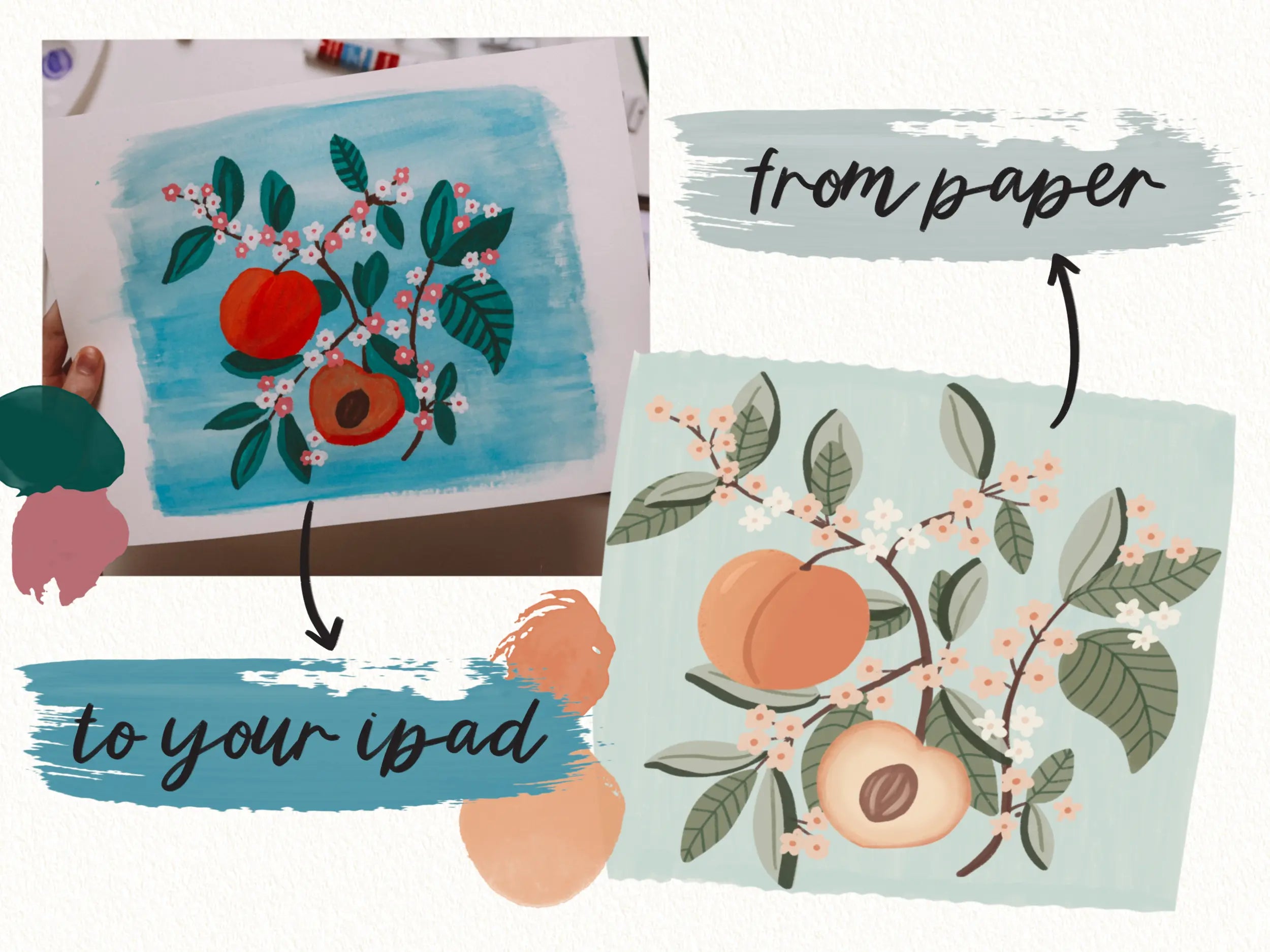 Good Gouache Procreate Brush Set KDigitalStudio