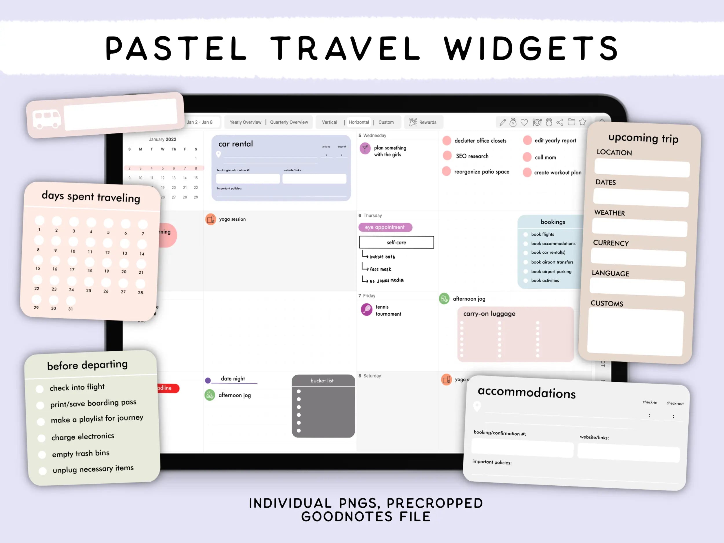 Travel Widgets KDigitalStudio