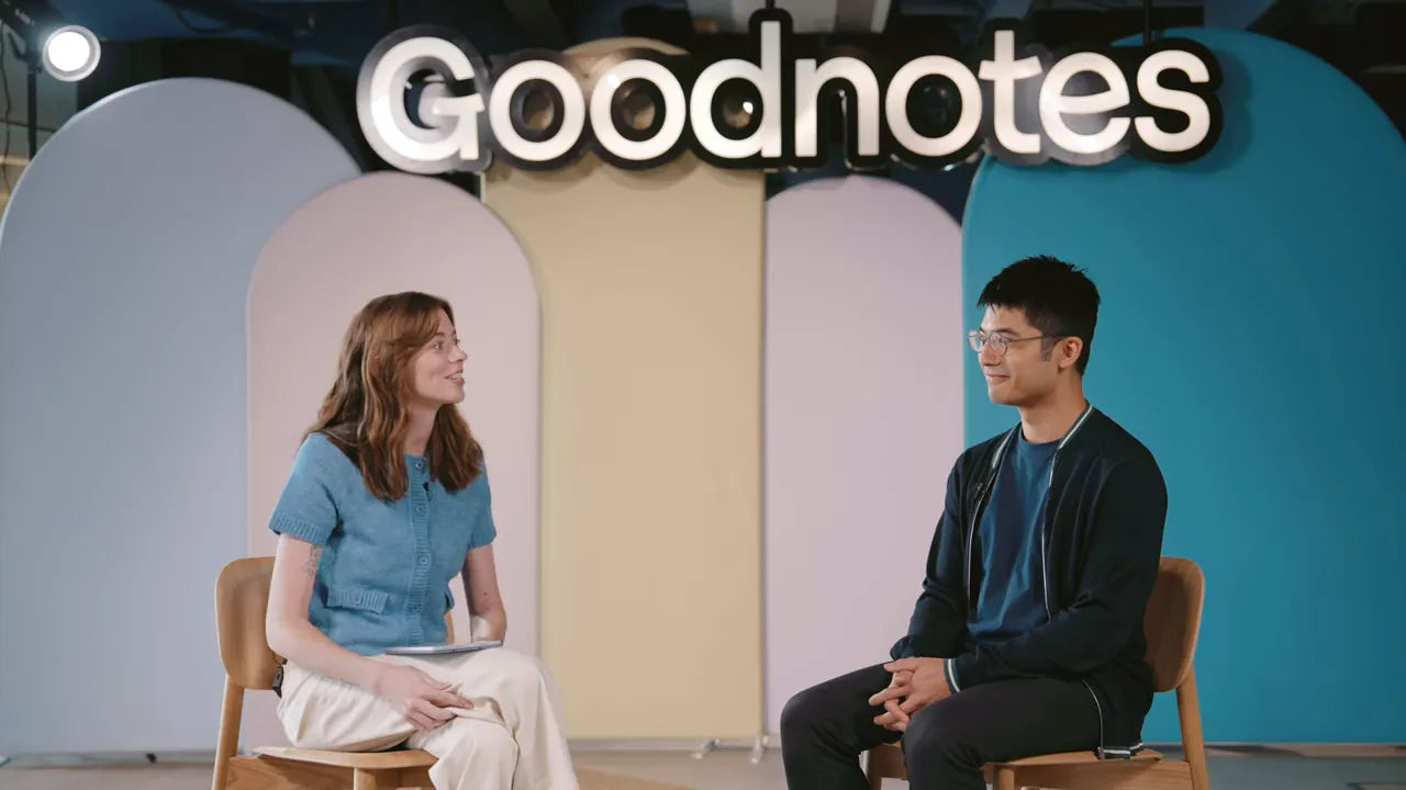 Kirsten and GoodNotes CEO Steven Chan at GoodNotes HQ
