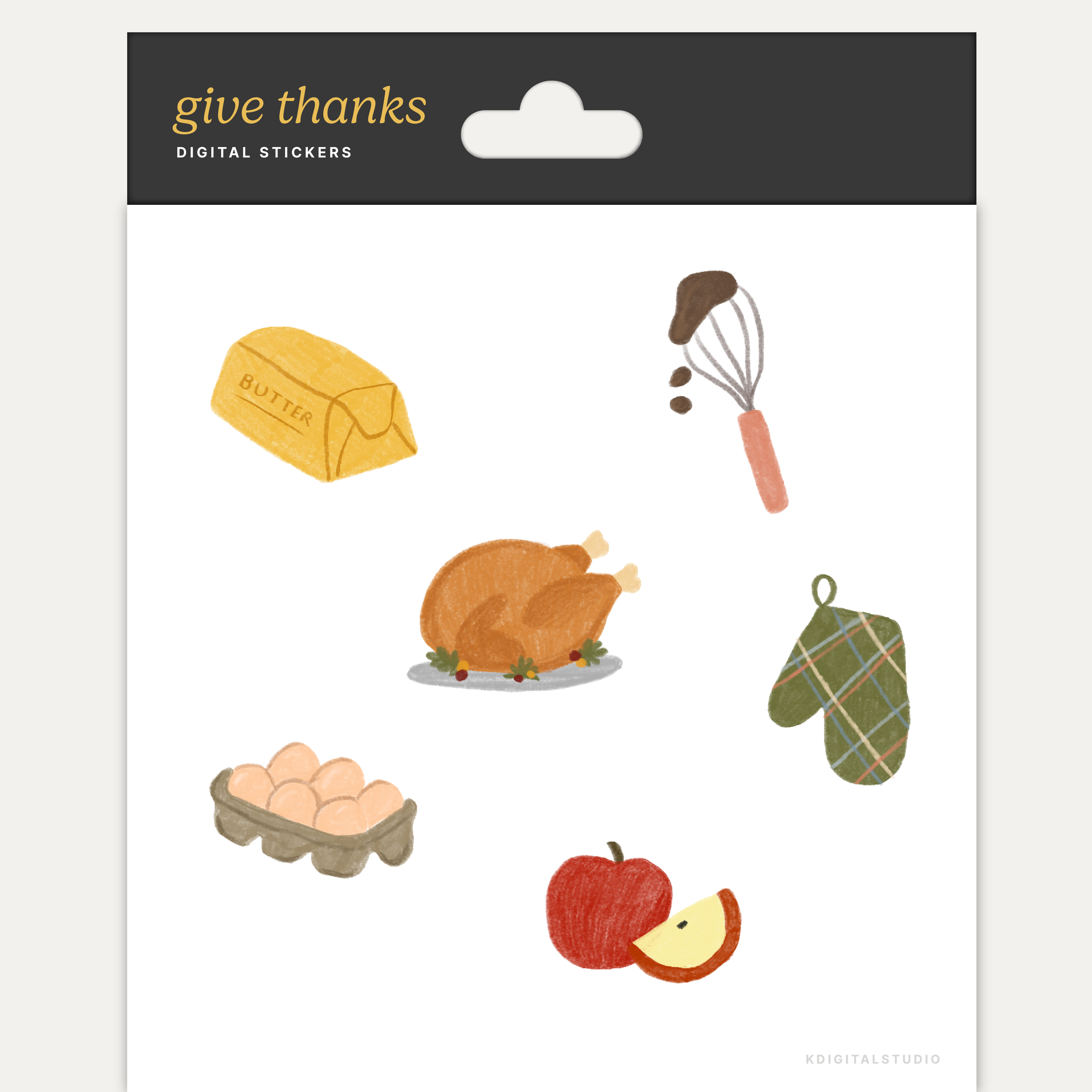 Thanksgiving Stickers