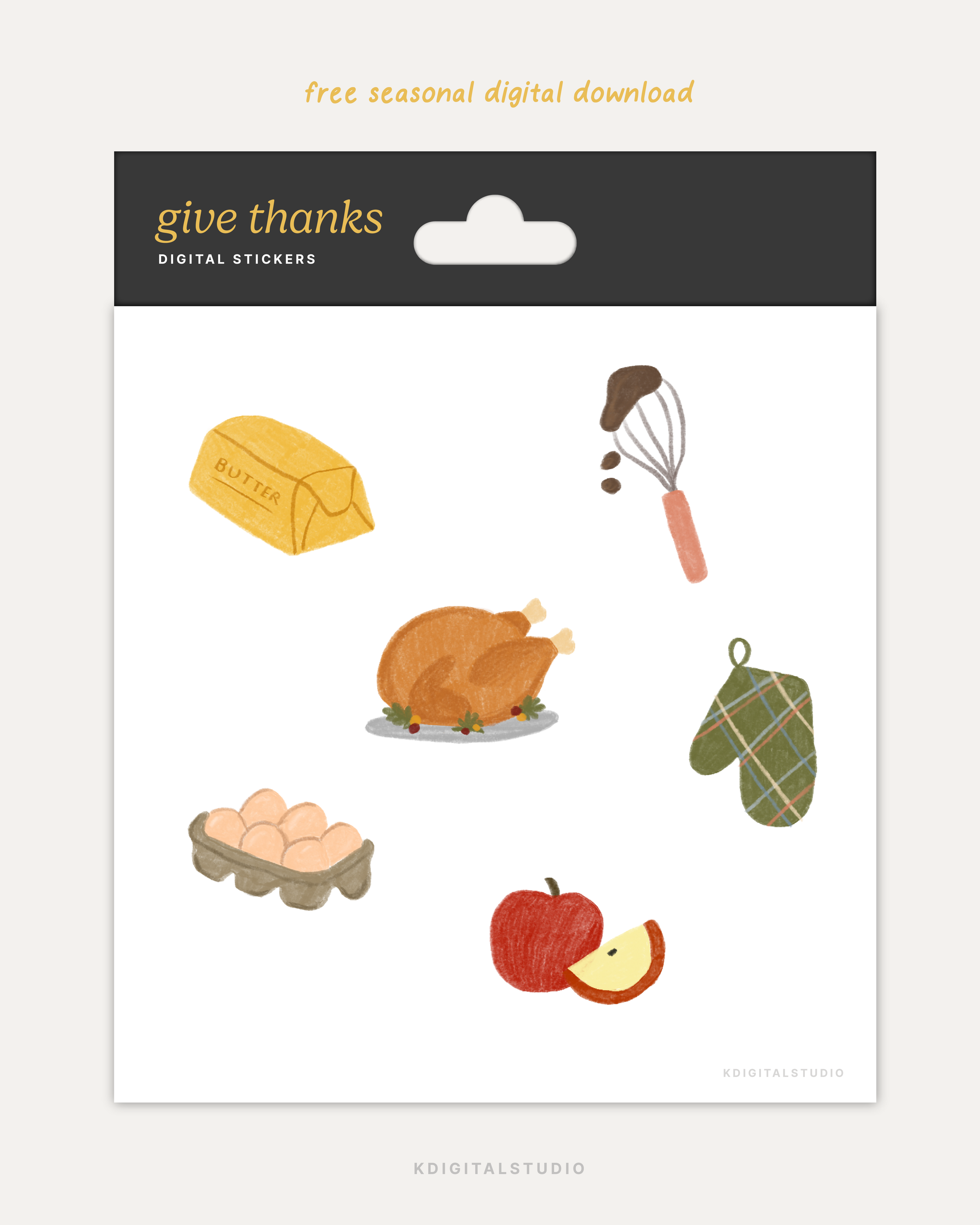 Thanksgiving Stickers