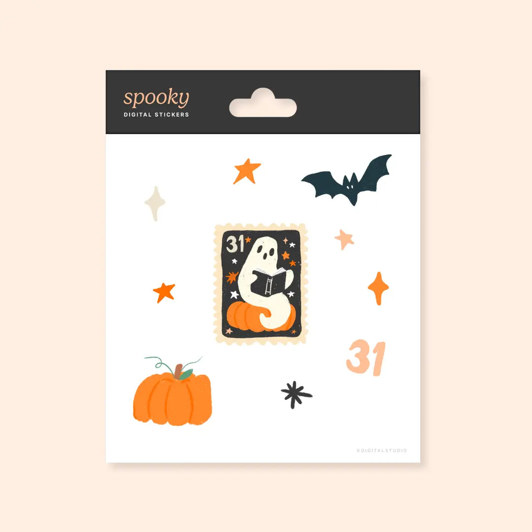 Spooky Stickers KDigitalStudio
