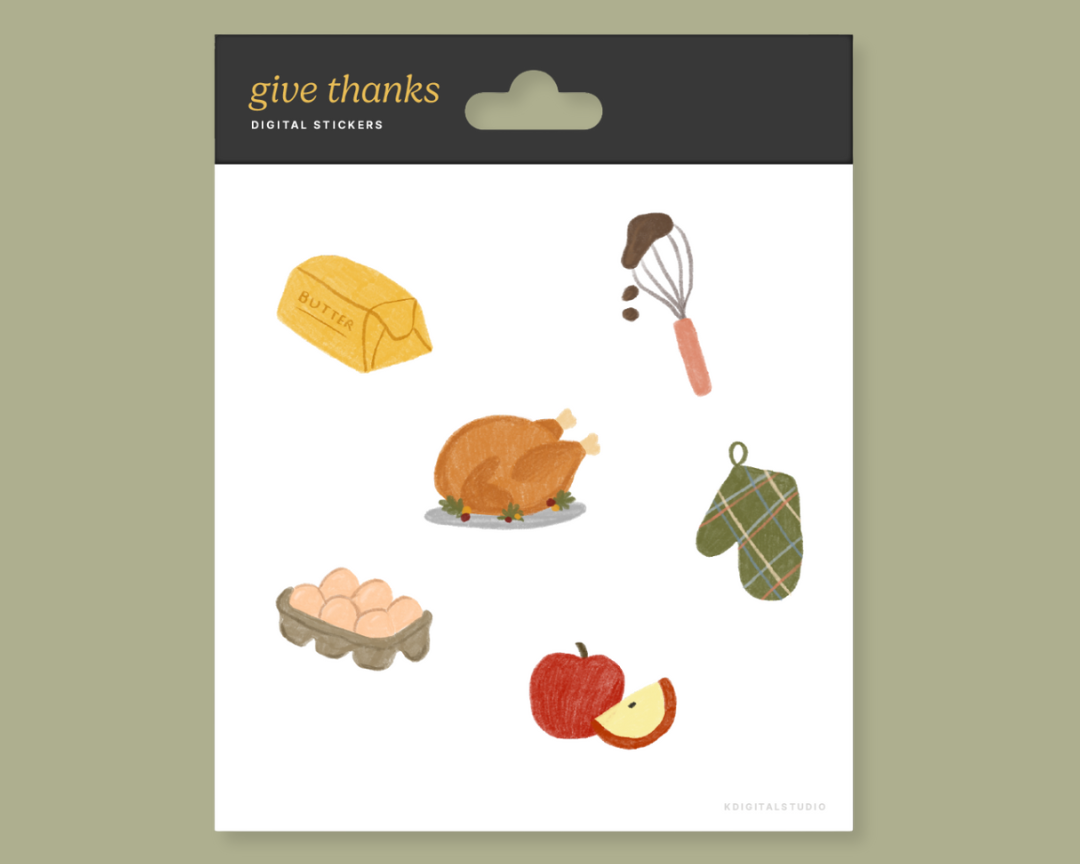 Thanksgiving Stickers