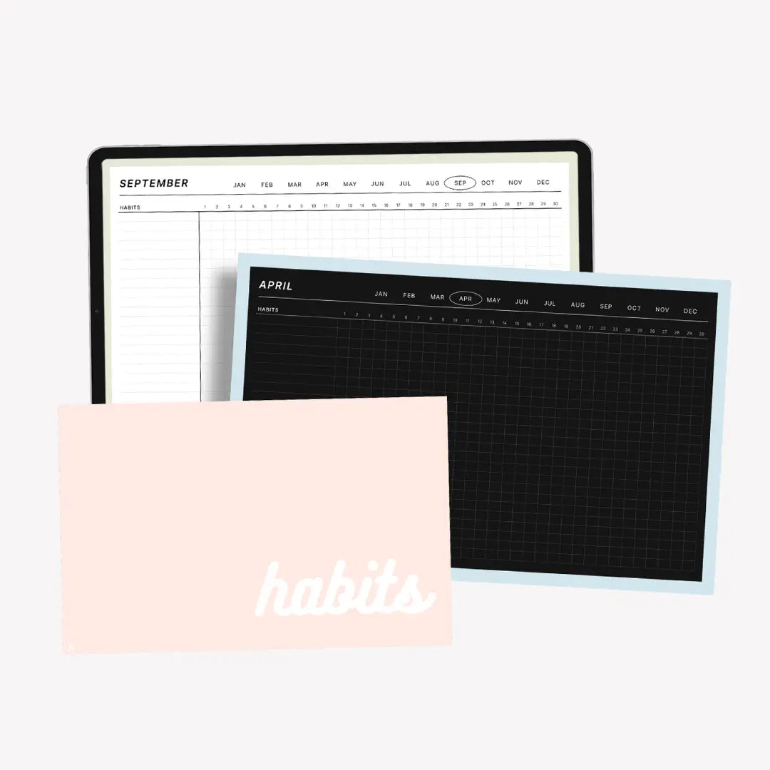 Habit Tracker Templates KDigitalStudio