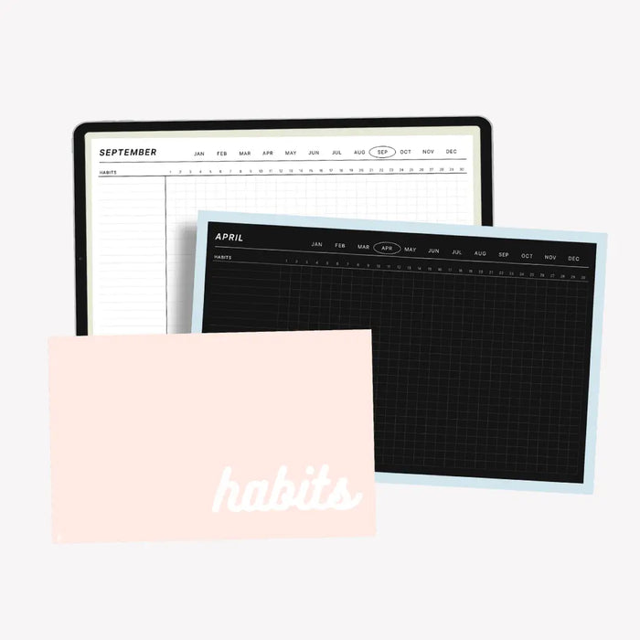 Habit Tracker Templates KDigitalStudio