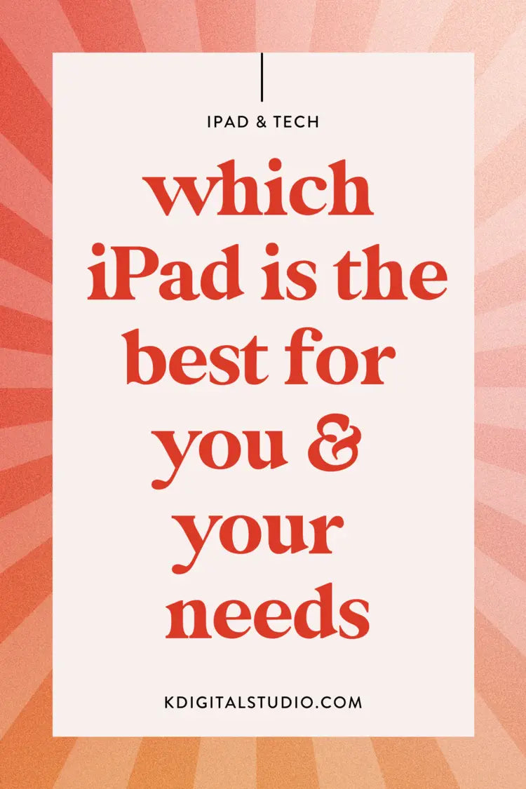 iPad Pro 11" vs iPad Pro 12.9" KDigitalStudio