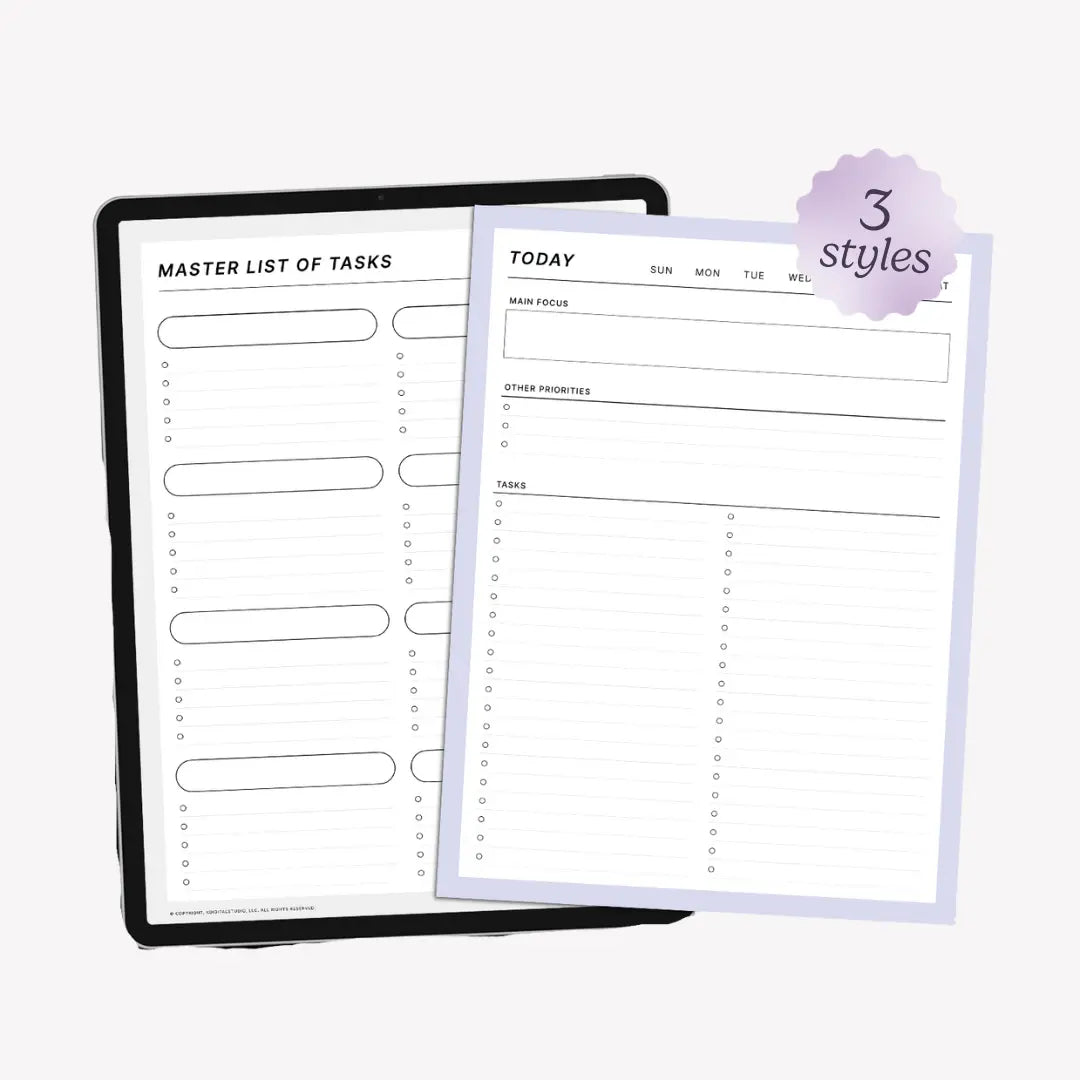 To-Do List Templates KDigitalStudio