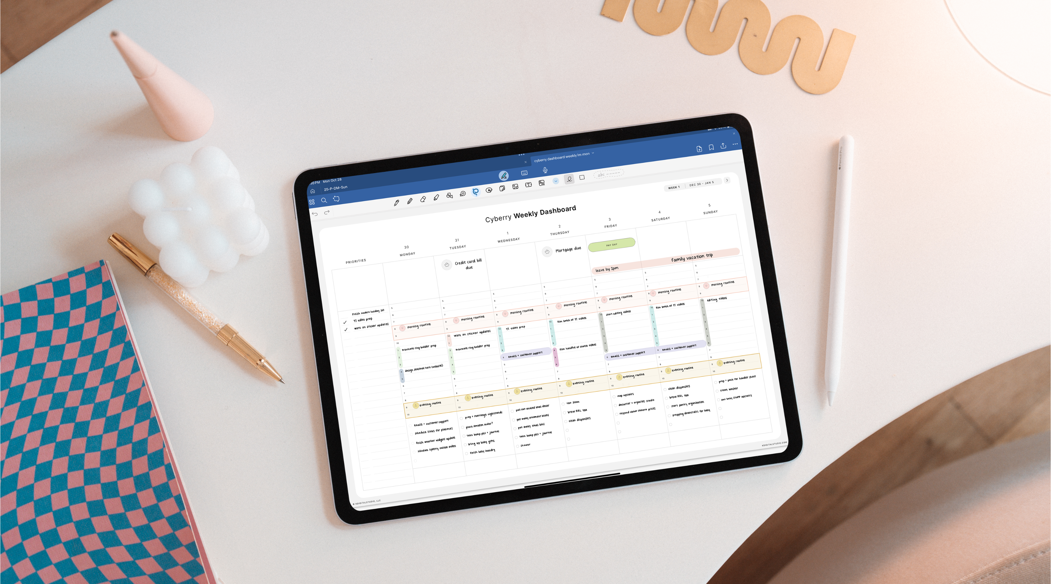 Cyberry Dashboard Planner