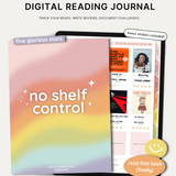 Digital Rainbow Reading Journal