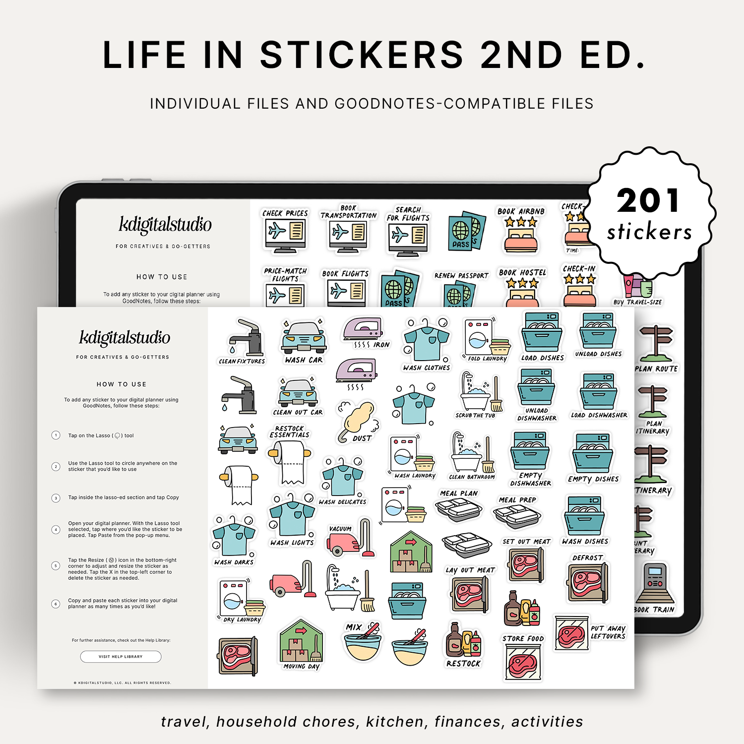 Life in Stickers 2nd edition