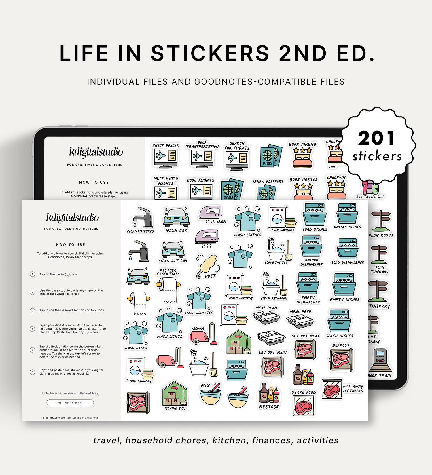 Life in Stickers 2nd edition