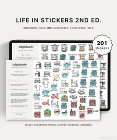 Life in Stickers 2nd edition