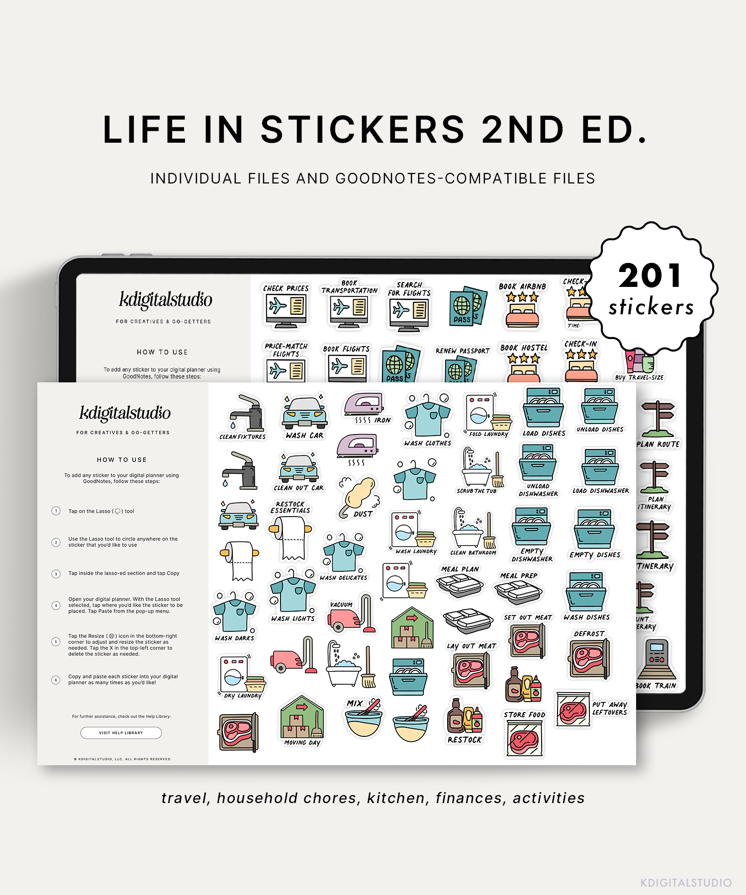 Life in Stickers 2nd edition