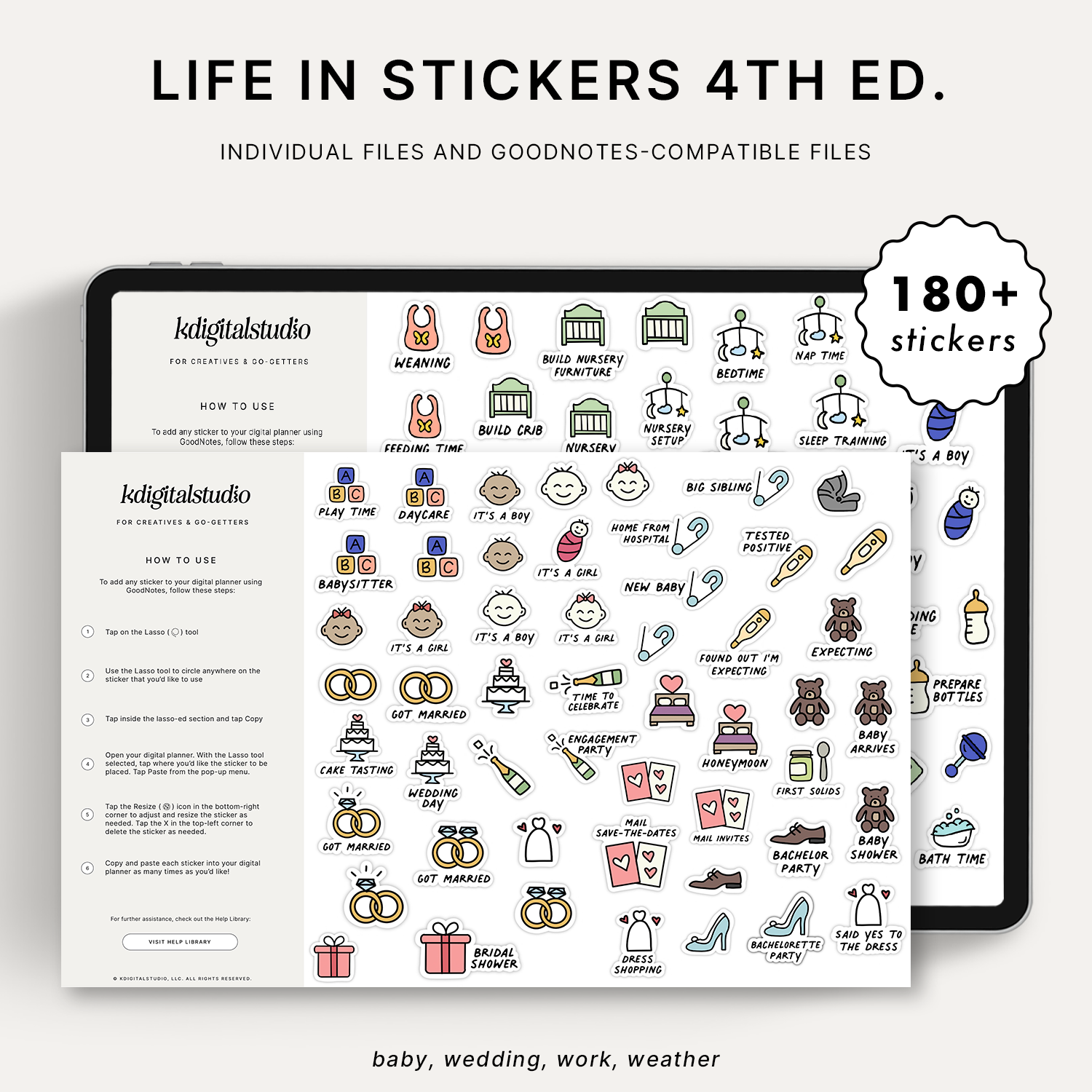 Life in Stickers 4th edition