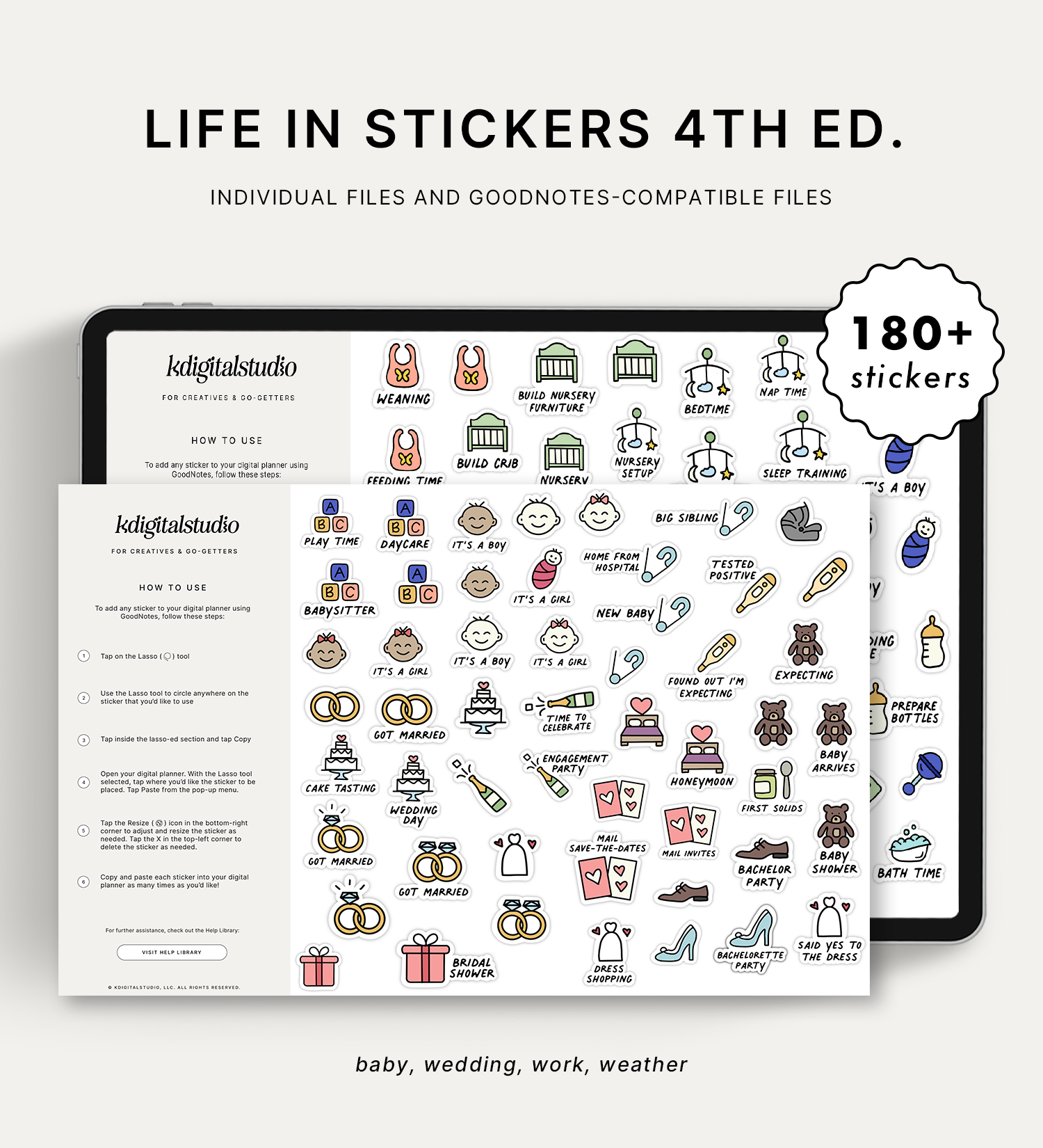 Life in Stickers 4th edition