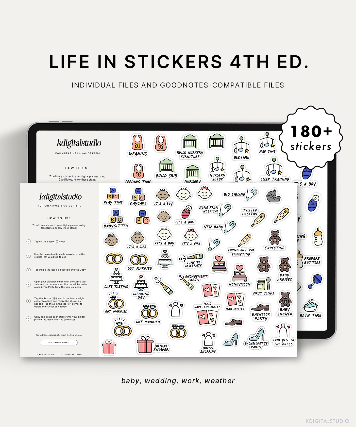 Life in Stickers 4th edition